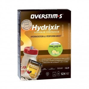 OVERSTIM'S HYDRIXIR LONGUE DISTANCE CITRON-CITRON VERT (12 SACHETS) Mixte